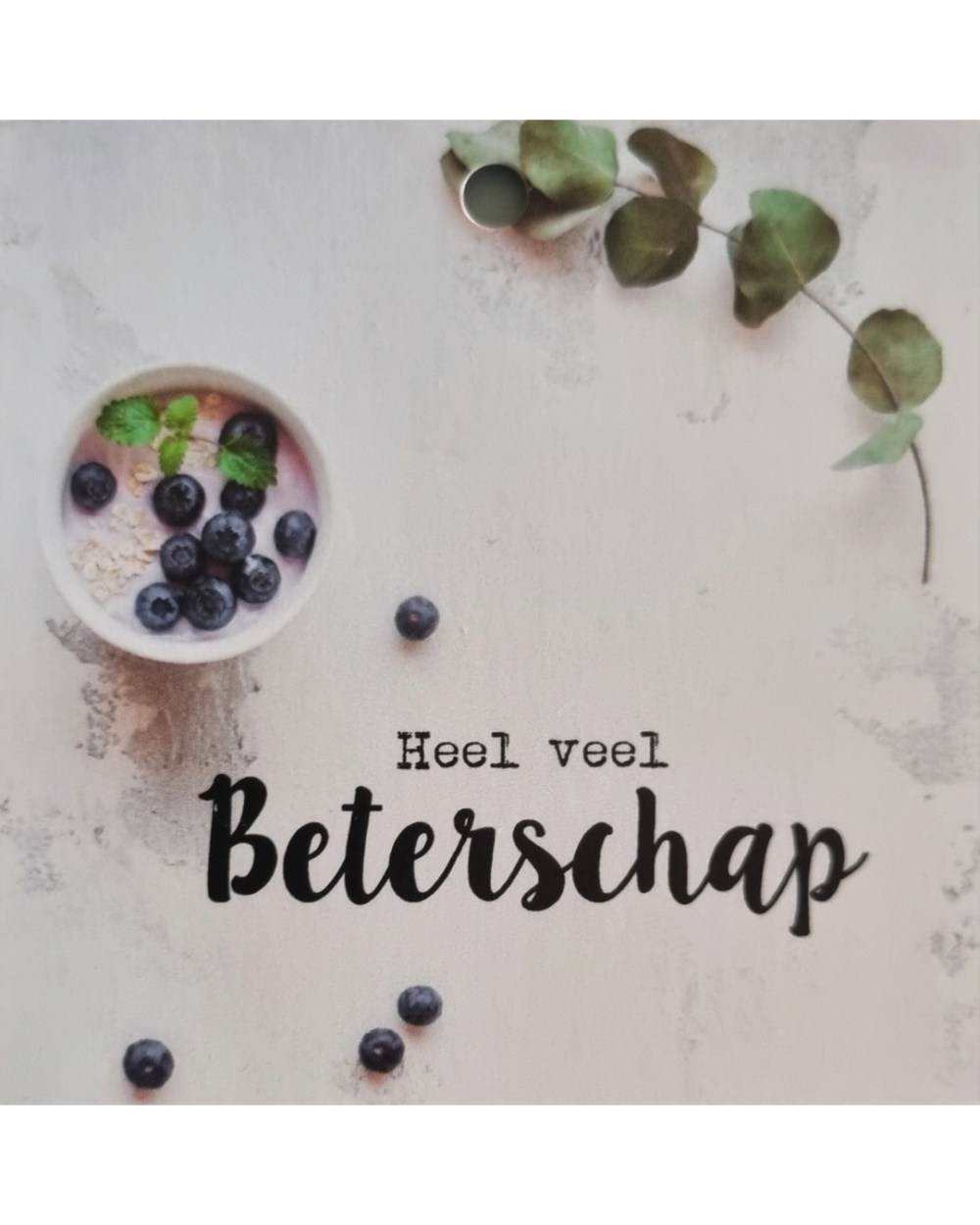 Kaartje "beterschap"