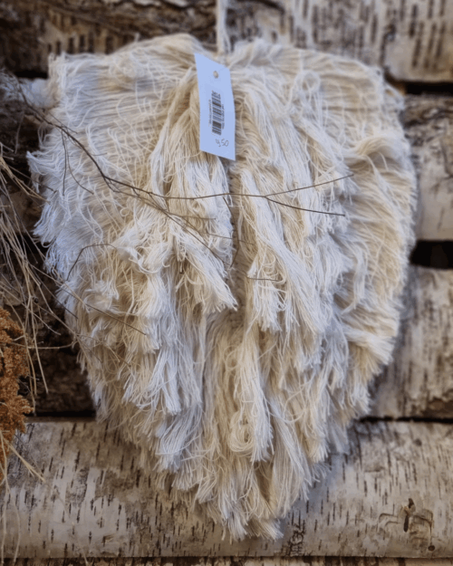 Ibiza leaf white 30cm