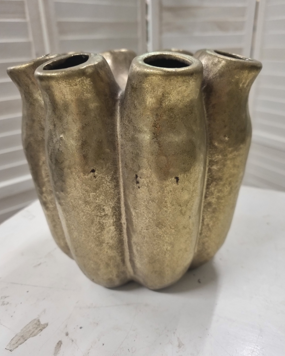 Tulpenvaas goud