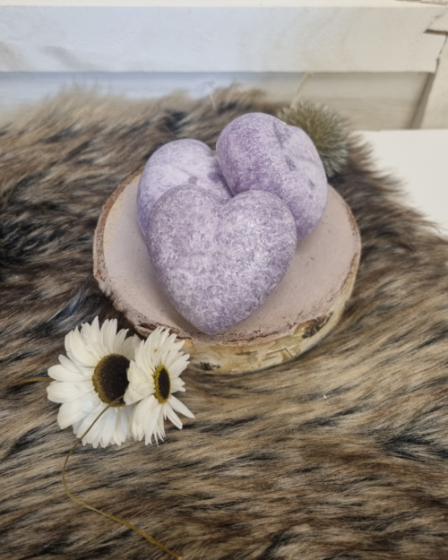 Wax melts "heart lavendel" (3 st)