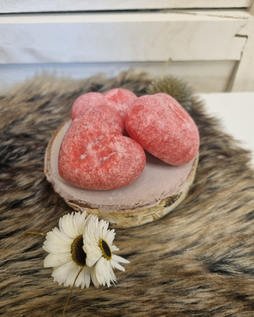 Wax melts "heart roses" (3 st)