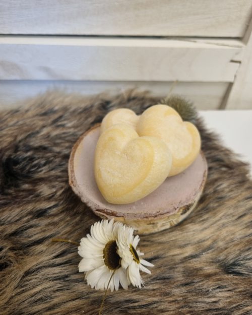 Wax melts "heart vanille" (3 st)