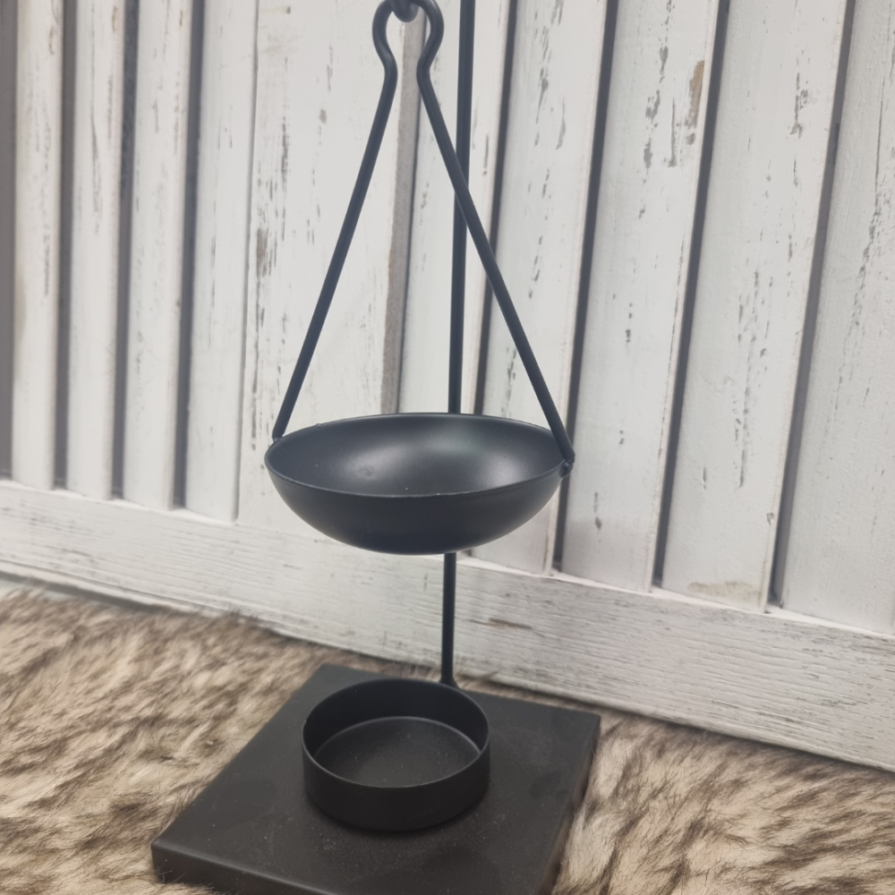 Geurbrander metaal zwart